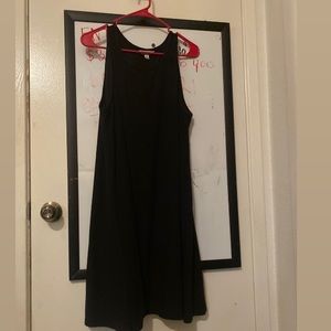 (Used) black t-shirt dress